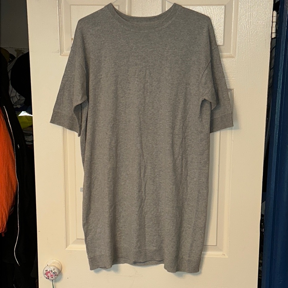 Grey Vince sweatshirt dress size m